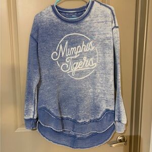 Blue Memphis Tigers Women's Top